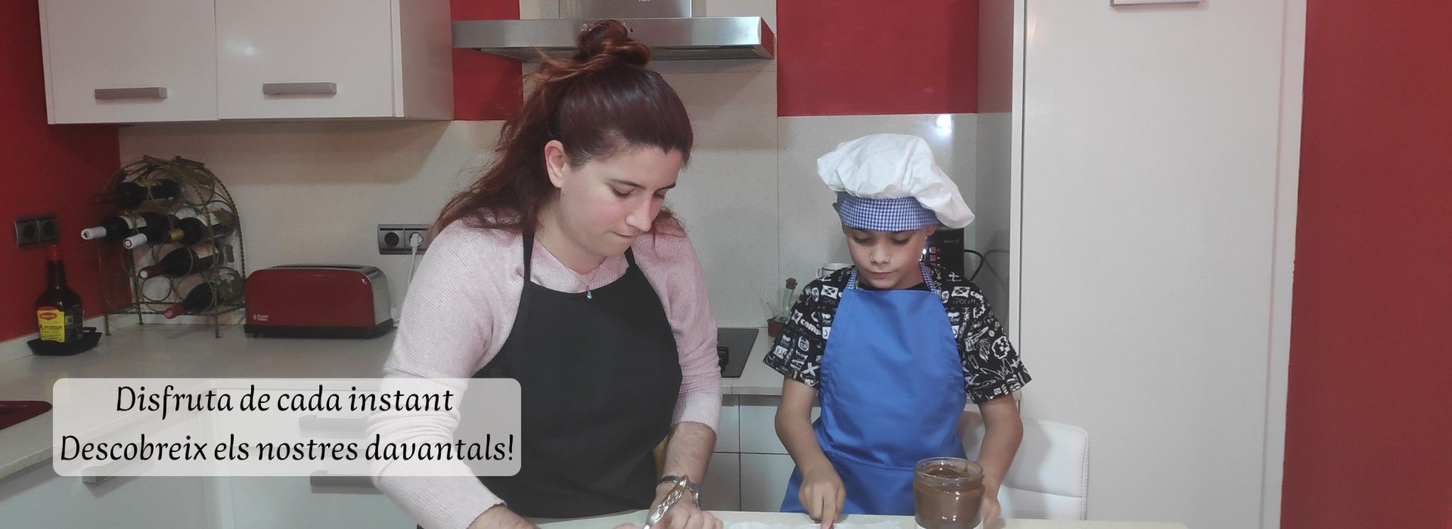 Disfruta de cada instant. Descobreix els nostres davantals!