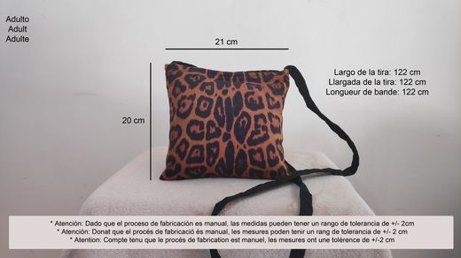 Messenger Bag Noir en Tissu Résistant pour Hommes