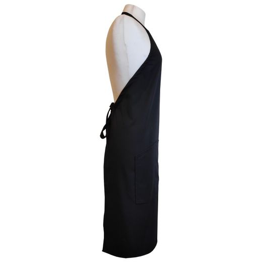 Davantal de cambrer adult complet negre