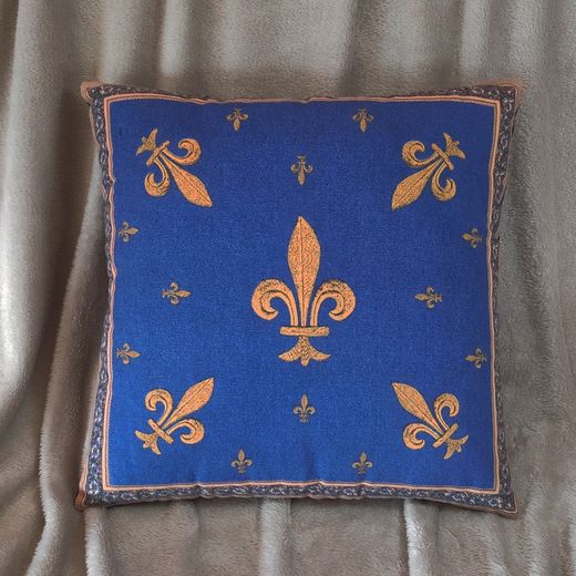 Housse de Coussin Décorative Fleurie pour Canapés et Fauteuils