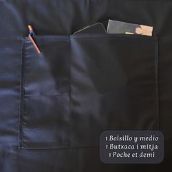 Mandil per a artistes adult complet burdeos