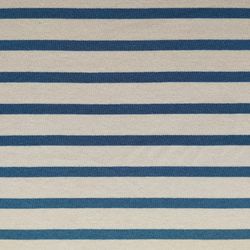 Tissu Jersey moderne Jean sur Beige pour l'été. Largeur 165cm
