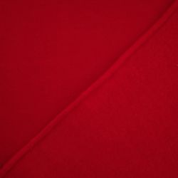 Tissu Sweat élastique Rouge – 240g/m² – Largeur 155 cm