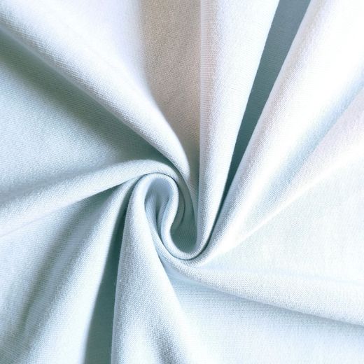 Tissu Sweat Gris Clair Bleuté 240g - Largeur 155cm