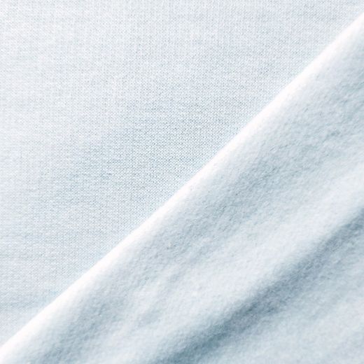 Tissu Sweat Gris Clair Bleuté 240g - Largeur 155cm