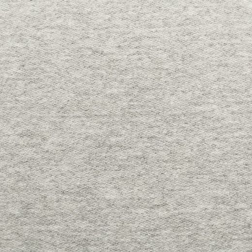Tissu Sweat Gris Chiné Clair 310g. Largeur 165cm