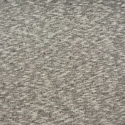 Tissu Molleton Gris Chiné Foncé 260g/m² – Largeur 180 cm