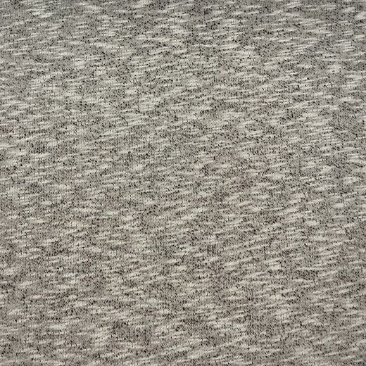 Tissu Molleton Gris Chiné Foncé 260g/m² – Largeur 180 cm