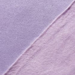 Tissu molleton violet Dalia pour sweats et pulls - 260g/m² - largeur 190 cm