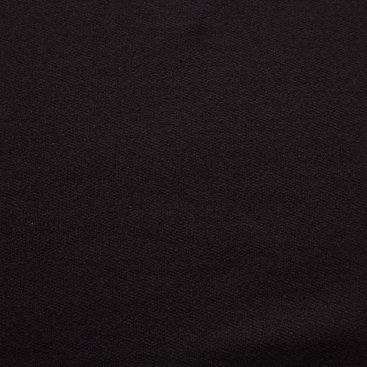 Tissu Molleton Noir 270g pour Sweatshirts. Largeur 165cm