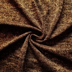 Tissu Sweat Noir avec Fil Doré 260g largeur 175cm