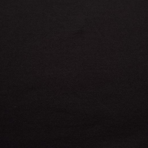 Tissu Sweat Noir de Haute Qualité. Largeur 165 cm. 310g.