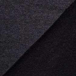 Tissu Molleton Premium Gris Anthracite – 310g/m² – Largeur 160 cm